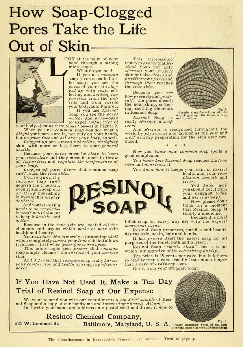 Ad: Resinol Soap, 1919. /Namerican Advertisement For Resinol Soap