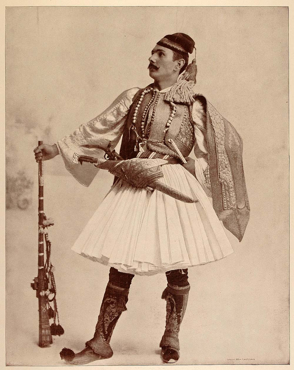 1893 Chicago World's Fair Portrait Jewish Man Turkey Turkish
