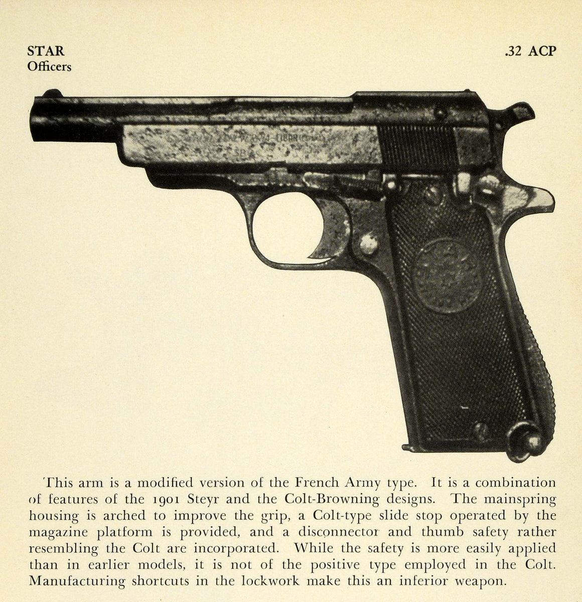 Starline Brass STAR32ACPEUP Handgun 32 Automatic Colt Pistol (ACP