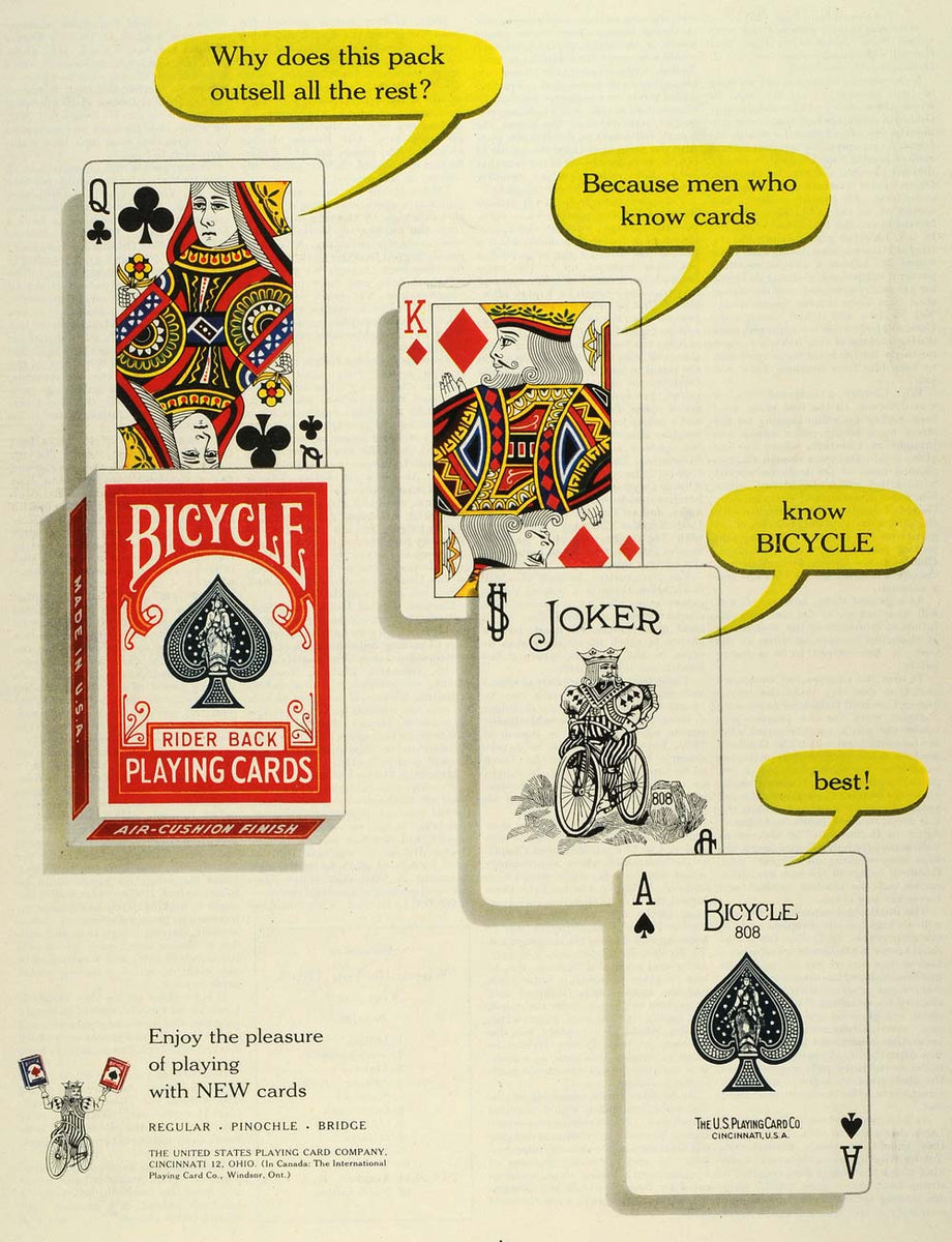 vintage playing cards designs