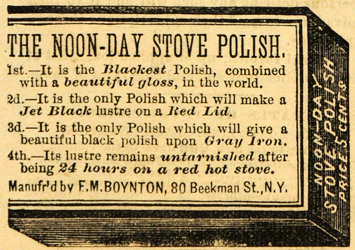 Black Stove Polish 