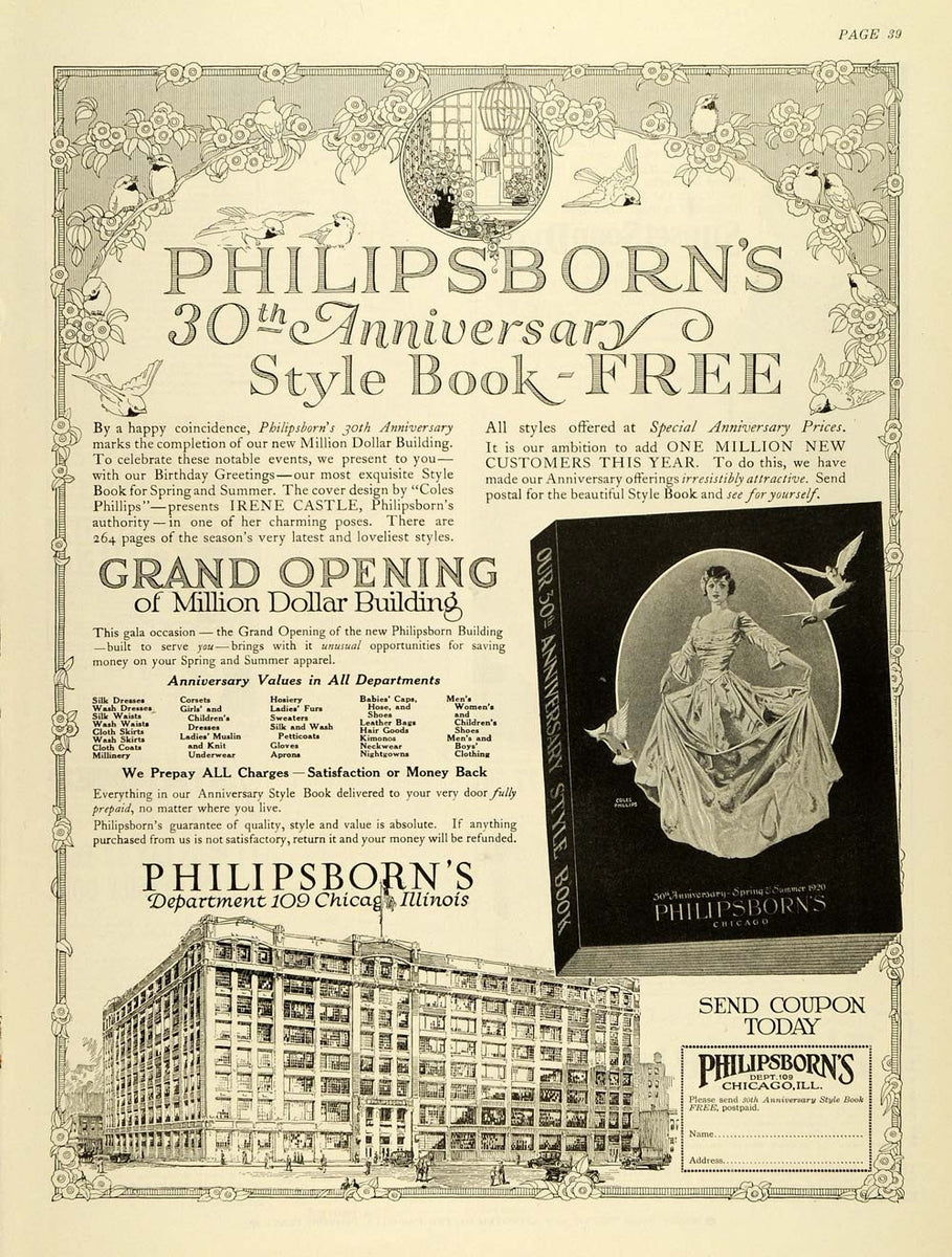 Philipsborn's Catalog, Spring and Summer, 1925