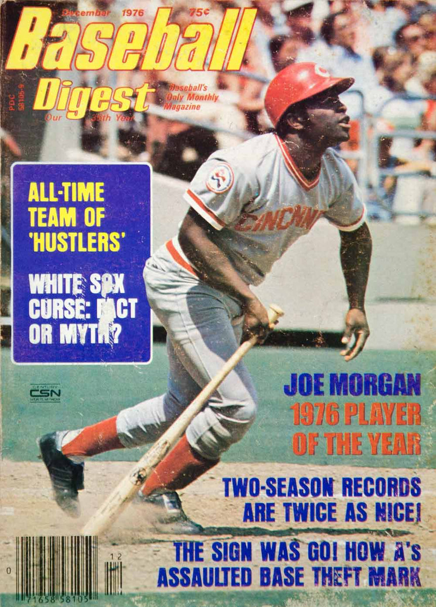 1976 Article MLB Baseball Sports Memorabilia Joe Morgan Cincinnati Red –  Period Paper Historic Art LLC