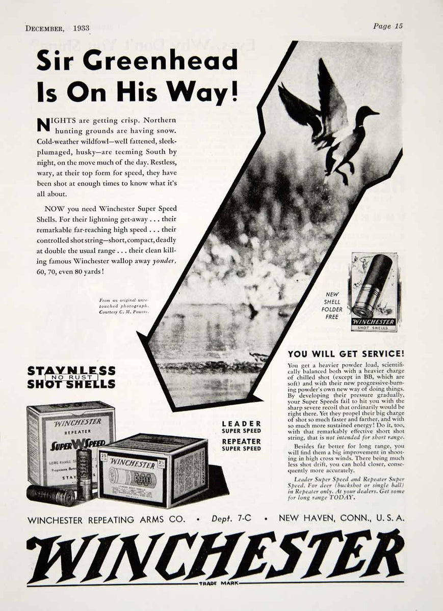 Winchester Paper Shot Shells Box • Antique Advertising