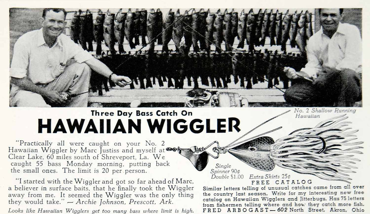 Hawaiian Wigglers by Arbogast, Fred: (1940)