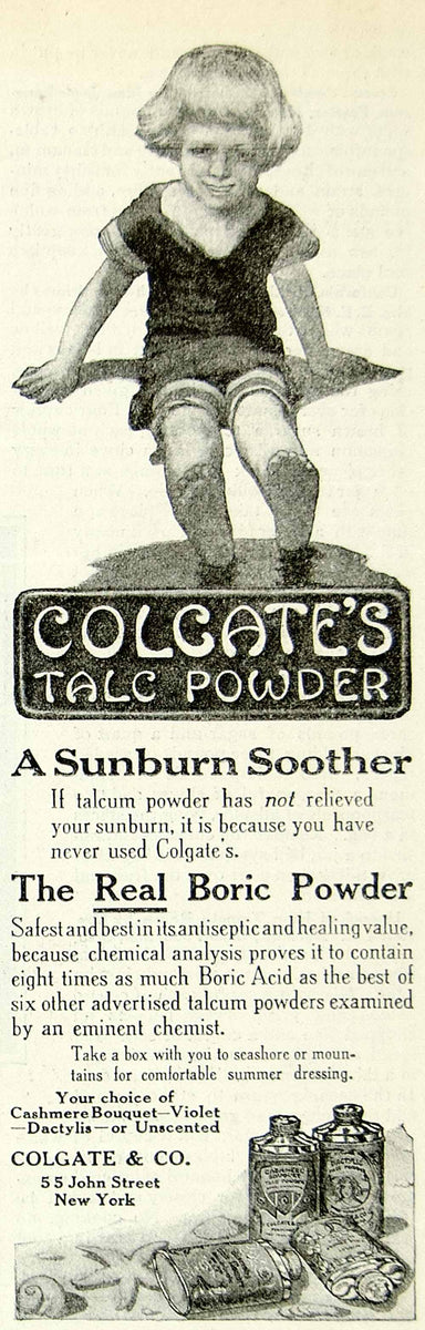 Colgates Dactylis Talc Powder shops by Colgate & Co