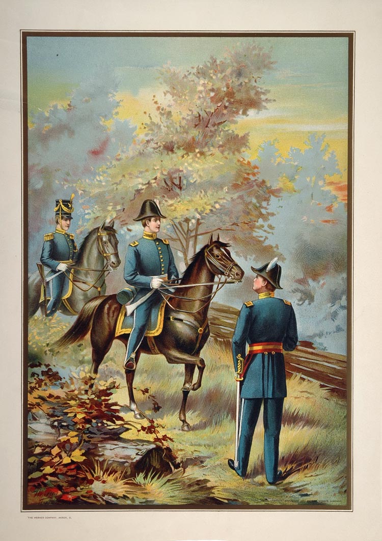 civil war cavalry officer uniform