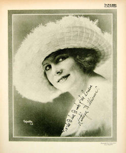 1923 Print Kathlyn Williams Silent Film Era Actress Movie Star Portrait Bio BBS1