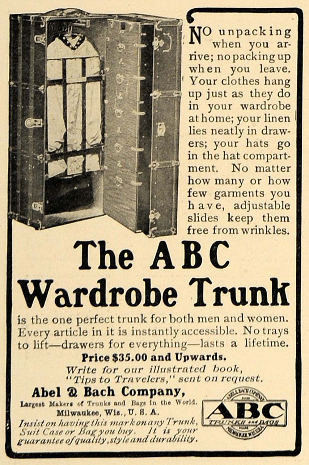 Steamer Wardrobe Trunk
