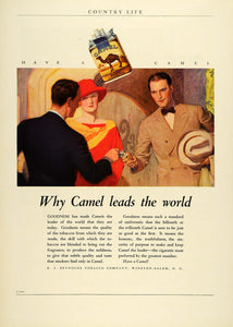 1927 Ad Came Cigarettes R. J. Reynolds Tobacco Smoking Smokers Winston COL3