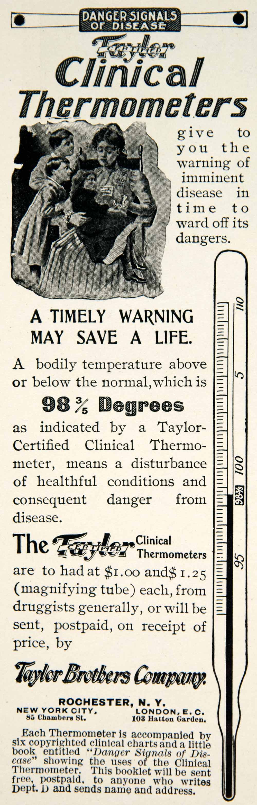 1925 Vintage Ad Tycos Taylor Home Candy Thermometer - ORIGINAL ADVERTI –  Period Paper Historic Art LLC