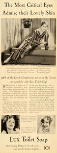 1930 Ad Lux Toilet Soap Lois Moran Clarence Hewitt Fox Allan Dwan Mary DL2