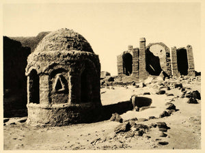 1929 Kharga Oasis Egypt al-Bagawat Cemetery Ruin Tombs - ORIGINAL EG1