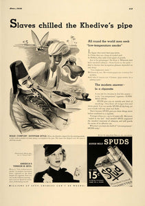 1936 Ad Axton-Fisher Spud Vladimir Bobri Glenda Farrell - ORIGINAL ESQ2