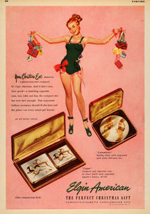 1947 Ad Elgin American Cigarette Dresser Compact Case - ORIGINAL ESQ4
