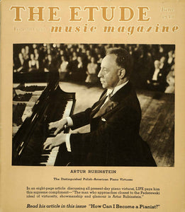 Artur Rubinstein, Polish pianist, virtuoso, composer