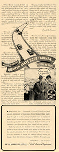 1936 Ad Quaker State Motor Oil Highway Testimonies - ORIGINAL ADVERTISING F6B