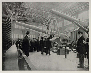 1893 Chicago World's Fair Krupp Gun Exhibit Germany - ORIGINAL HISTORIC FAIR3