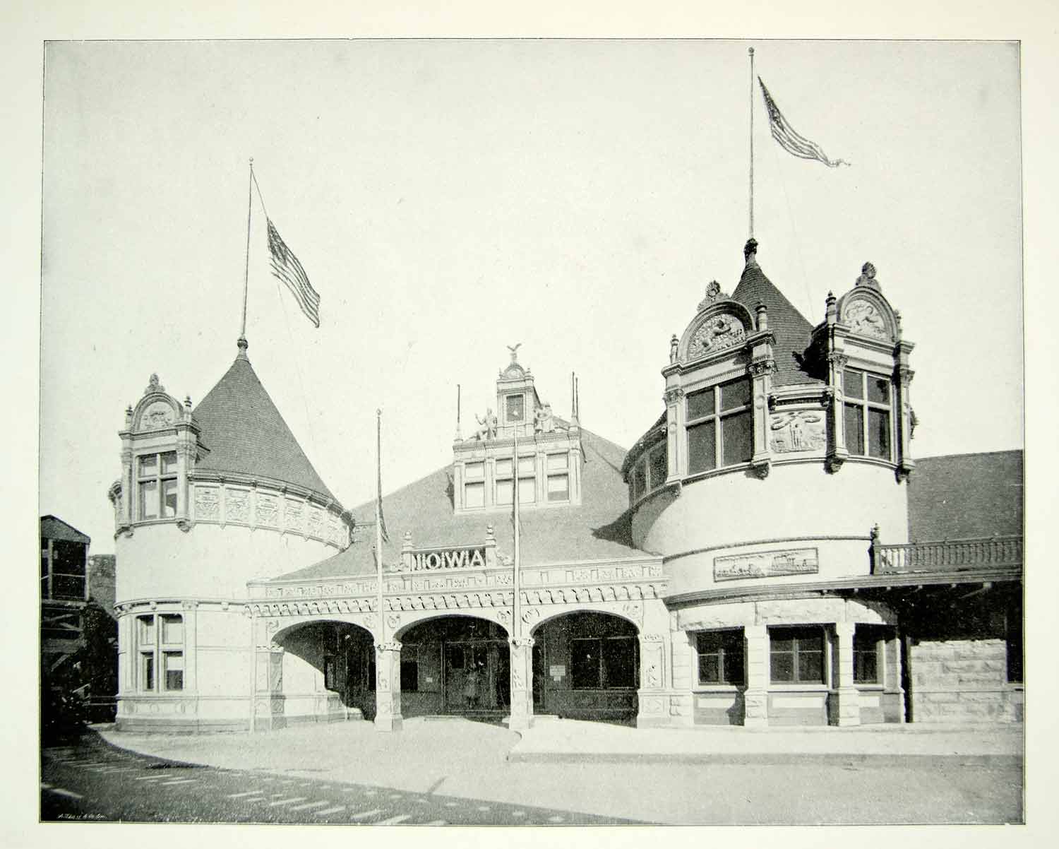 1893 Chicago World's Fair Iowa State Building Joselyn Taylor Architecture FAIR4