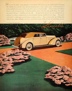 1937 Ad Vintage Antique Gold Car Enthusiasts Zephyr - ORIGINAL ADVERTISING FTT9