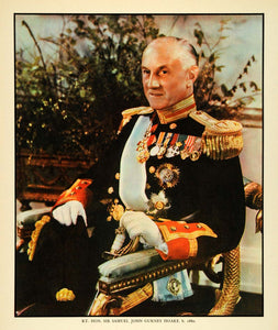 1937 Print Sir Samuel Hoare Admiral Orders Medals Portrait FZ3