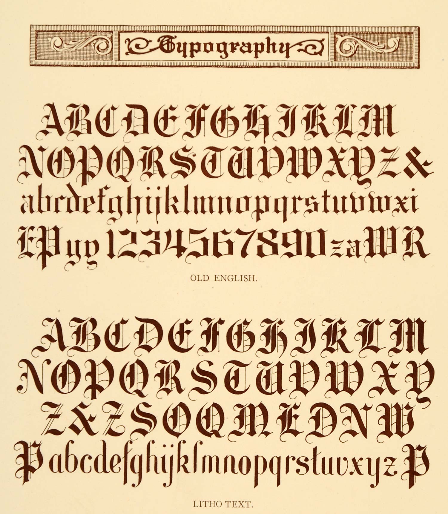 old english font
