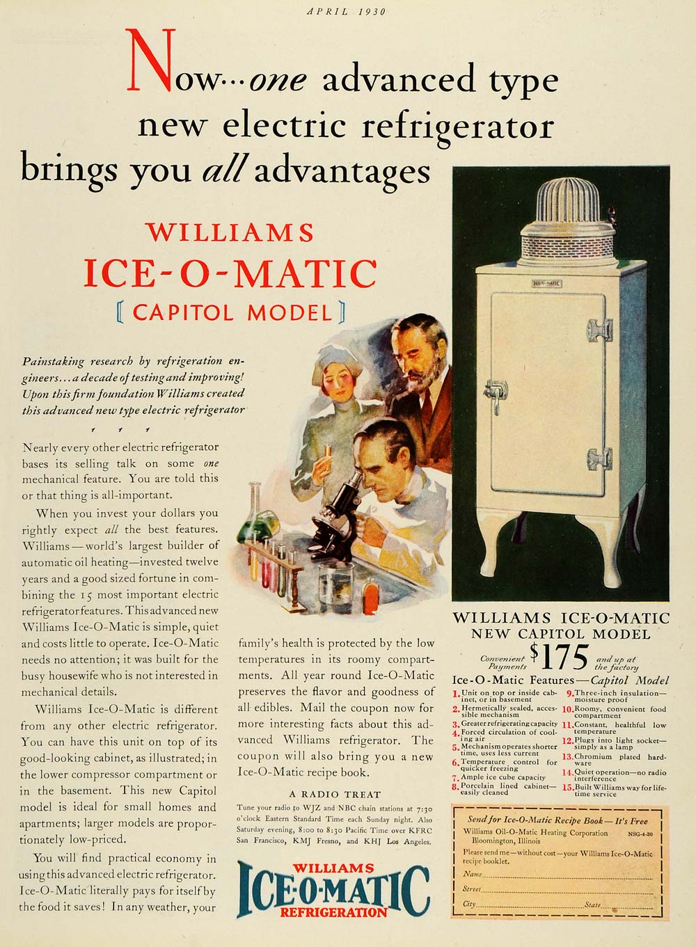 1930 Ad Frigidaire Hydrator Cold Food Container Vegetable