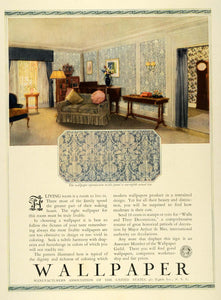 1925 Ad Manufacturers Association Wallpapers Home Decor - ORIGINAL ...