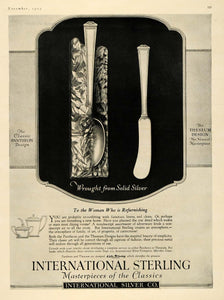 1923 Ad International Sterling Silver Flatware Pantheon - ORIGINAL HG1