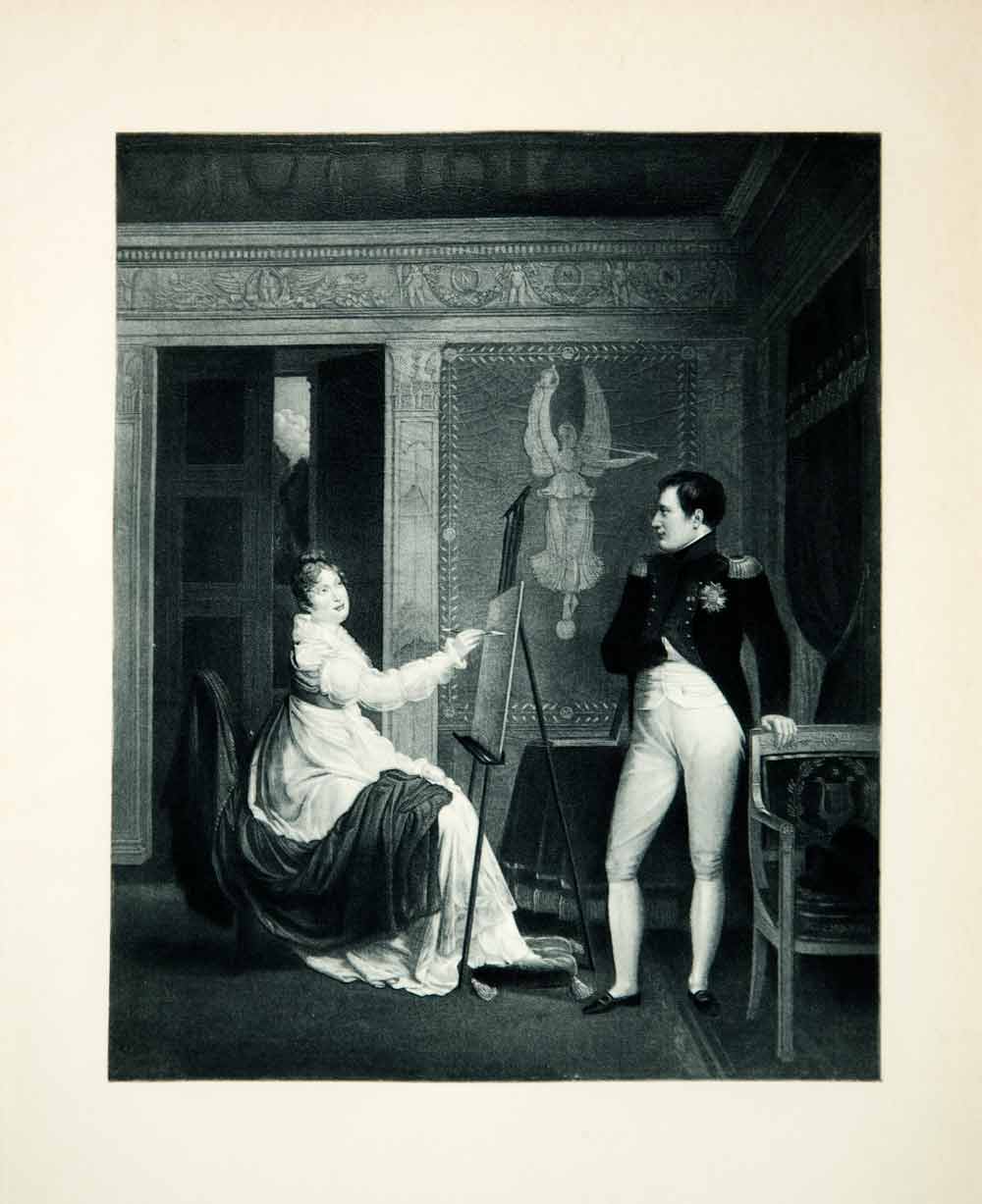 1902 Photogravure Empress Marie Louise Painting Napoleon Emperor Portrait Art