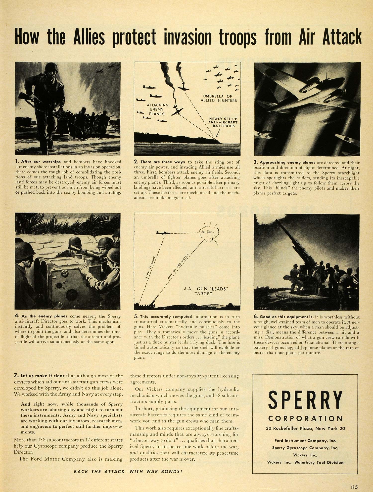 Sperry corp deals