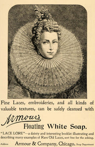 1897 Ad Armour & Company Chicago Floating White Soap - ORIGINAL ADVERTISING LHJ4