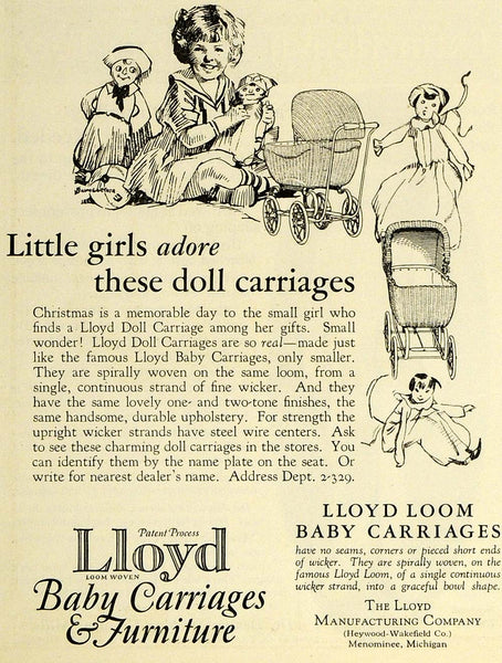 Lloyd hotsell baby carriage