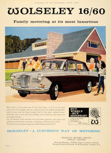 1964 Ad Wolseley 16/60 Family Car British Automobile - ORIGINAL ADVERTISING LN1