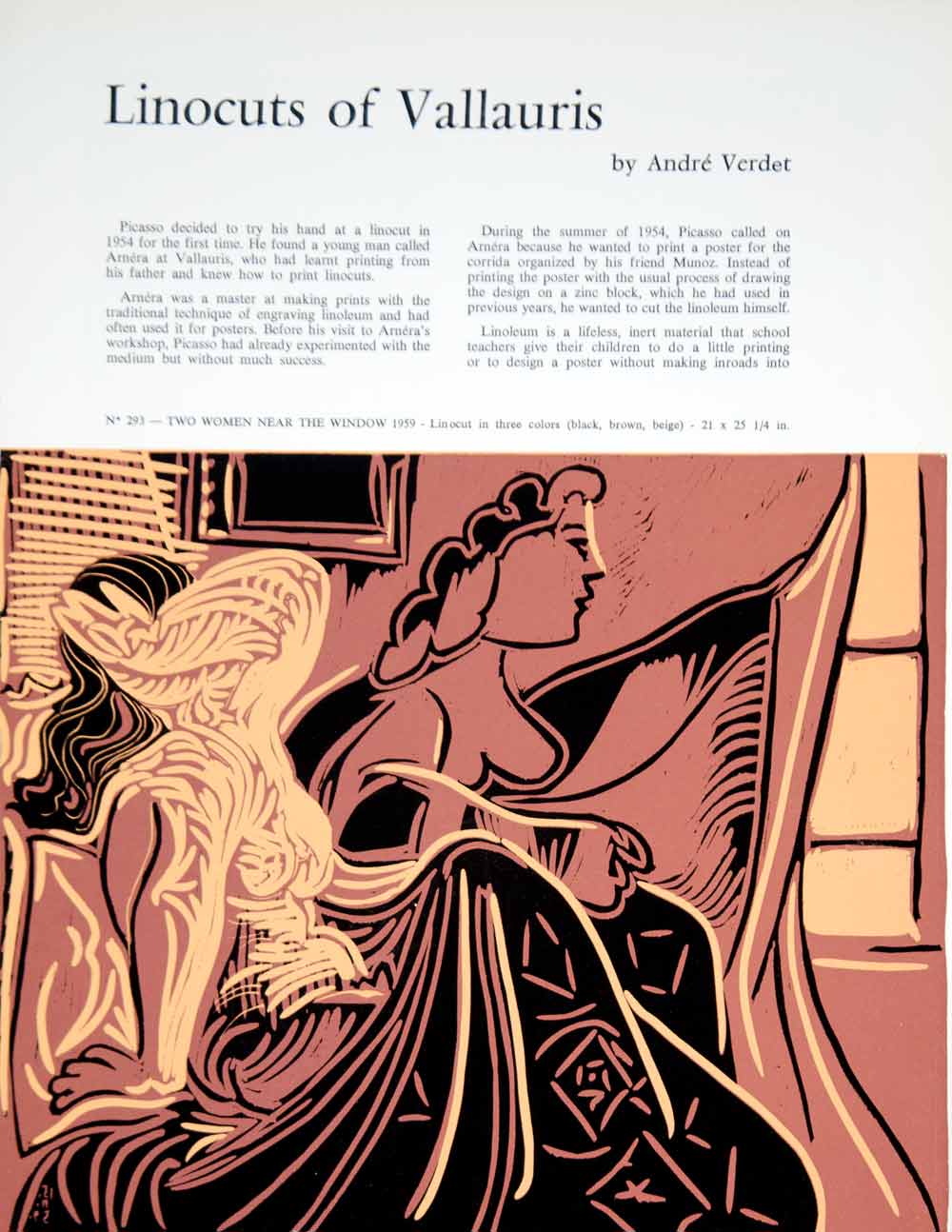 1971 Lithographs Picasso Linocuts Nudes Dejeuner sur l'Herbe Picador Torero Art