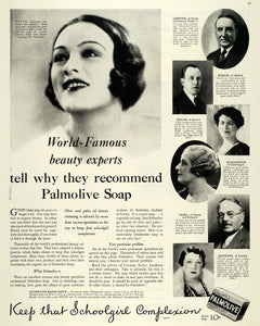 1931 Ad Palmolive Soap Complexion Beauty Skin Care - ORIGINAL ADVERTISING MCC4