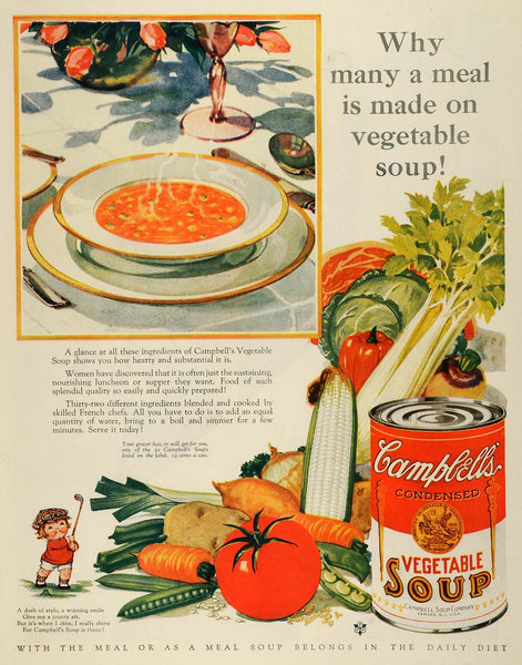 1959 Ad Landlubbers Campbells Oyster Stew Frozen Soup Fondue Scalloped –  Period Paper Historic Art LLC