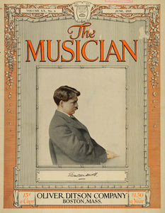 1915 Cover Musician Romantic Composer Edward MacDowell - ORIGINAL MUS1