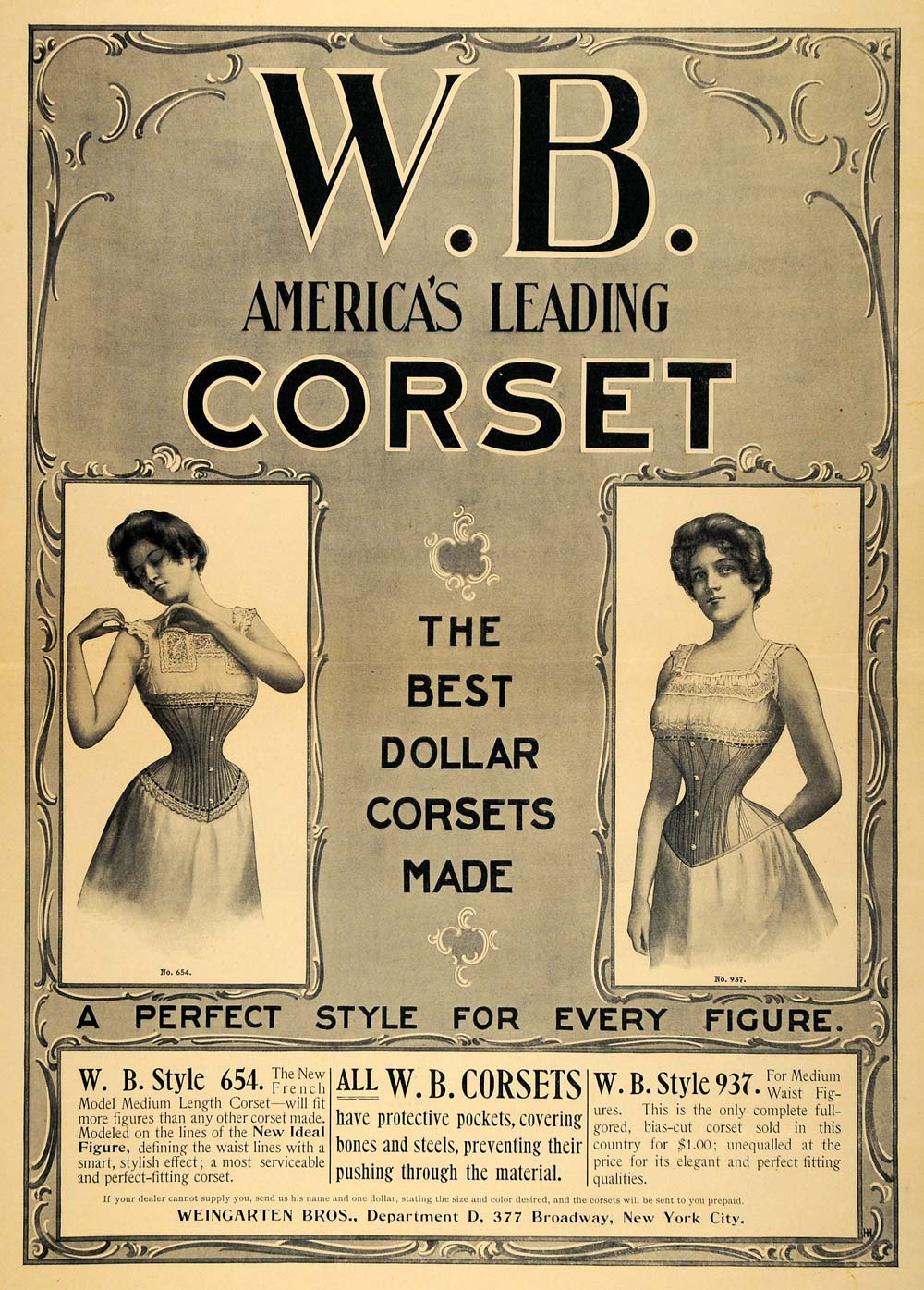 Magazine Beauté corset 1900 - Couture Stuff
