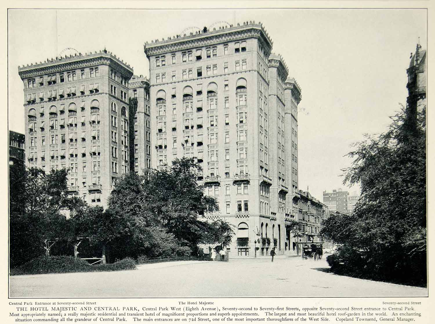 Majestic Hotel, New York N.Y. - 1903