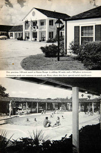 1956 Article Hotel Resort Kenneth Wylie Miami Beach Motel Florida Travel PSC3