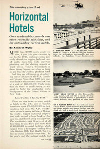 1956 Article Hotel Resort Kenneth Wylie Miami Beach Motel Florida Travel PSC3