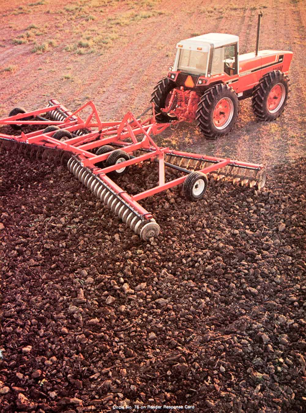 1979 Ad International Harvester Equipment Agricultural Machinery Red Edge SF3