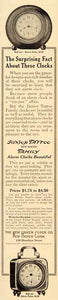 1912 Ad Alarm Clocks Pricing New Haven Time Pieces - ORIGINAL ADVERTISING SP4