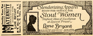 1923 Ad Lane Bryant Women Apparel Clothing Maternity - ORIGINAL ADVERTISING THR1