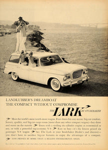 1960 Ad Studebaker Lark Landlubber's Station Wagon V8 - ORIGINAL ADVERTISING TM3