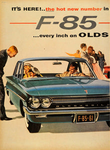 1960 Ad Oldsmobile F-85 General Motors Rockette Auto - ORIGINAL ADVERTISING TM3