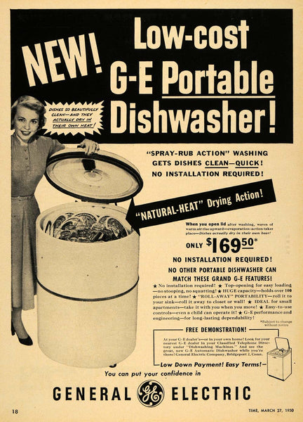 general electric portable washing machine