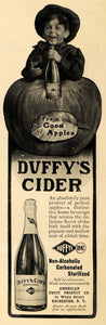 1904 Ad Duffys Apple Cider American Fruit Product Drink - ORIGINAL TOM1