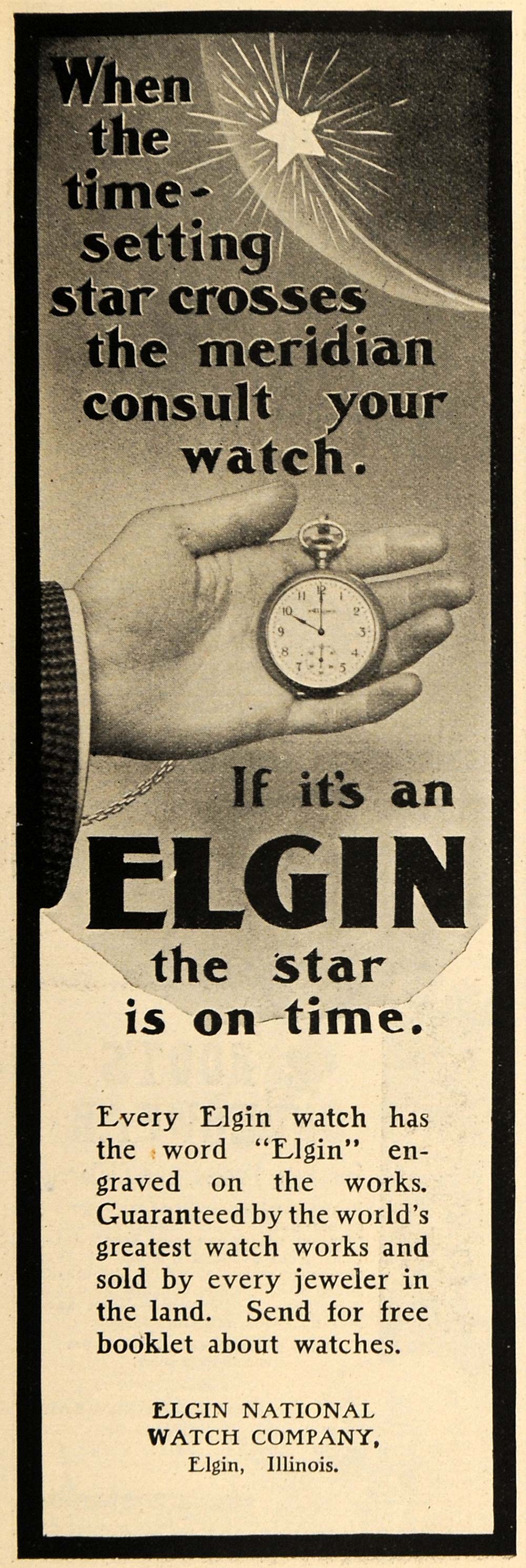 Elgin hotsell clock company